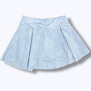 Nike Dri‑Fit Floral Skort Small Tennis Running Golf Training Activewear Blue S